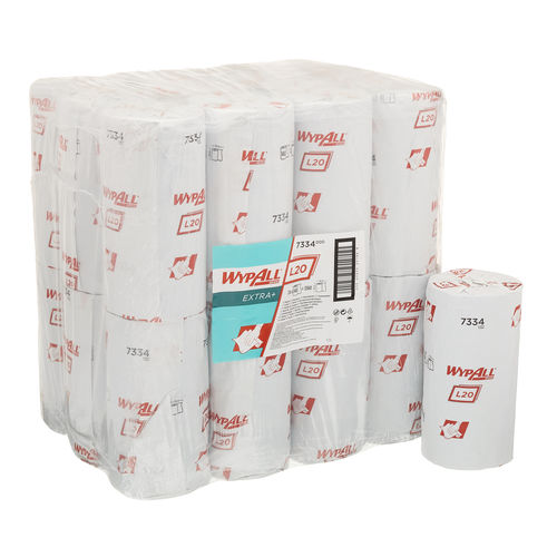 WYPALL® L20 EXTRA+ 7334 Small Roll Wipers (05027375051968)